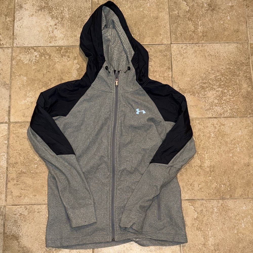 Under Armour Two-Tone Gray and Black Jacket